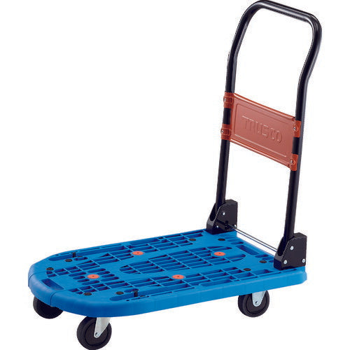 TRUSCO_樹脂台車_カルティオ_折畳_７８０Ｘ４９０_青_MPK-720-B_トラスコの商品画像