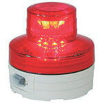 日動 電池式LED回転灯ニコUFO 夜間自動点灯タイプ 赤 NU-BR