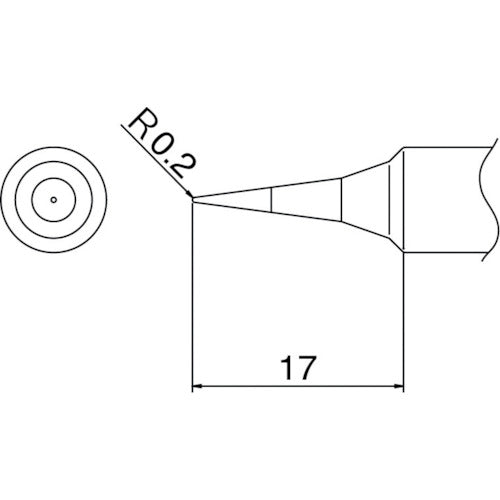 白光 コテ先 I型 T19-I
