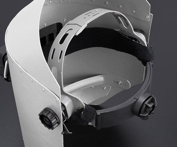 SUZUKID  P-898 カラーヘルメット面 ホワイト 溶接用遮光面 スター電器