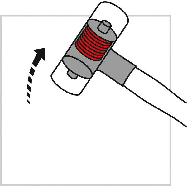 PB SWISS TOOLS 303-5 無反動ナイロンハンマー(グラスファイバー柄