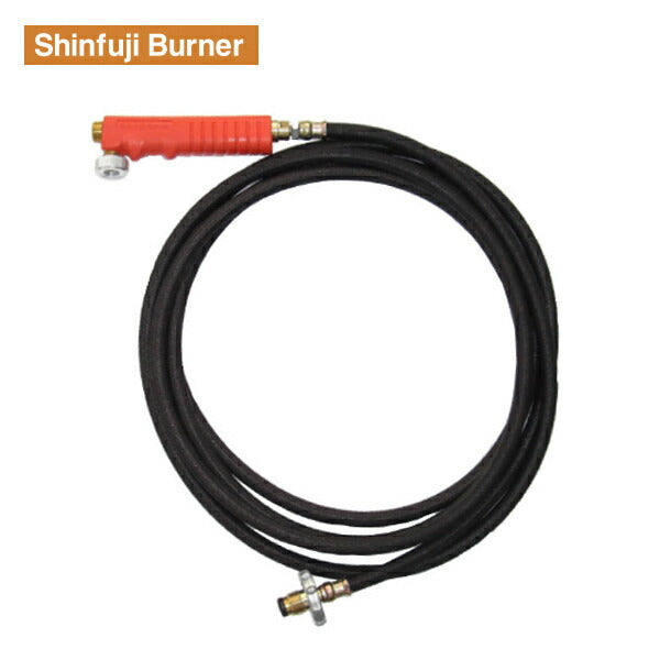 新富士 プロパン部品 ホース5mバルブ付 PB-H5MB