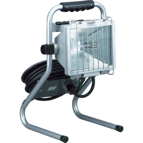 HATAYA（ハタヤ） 防雨型ドラムスタンドハロゲンライト ５００Ｗ １００Ｖ接地付電線７ｍ