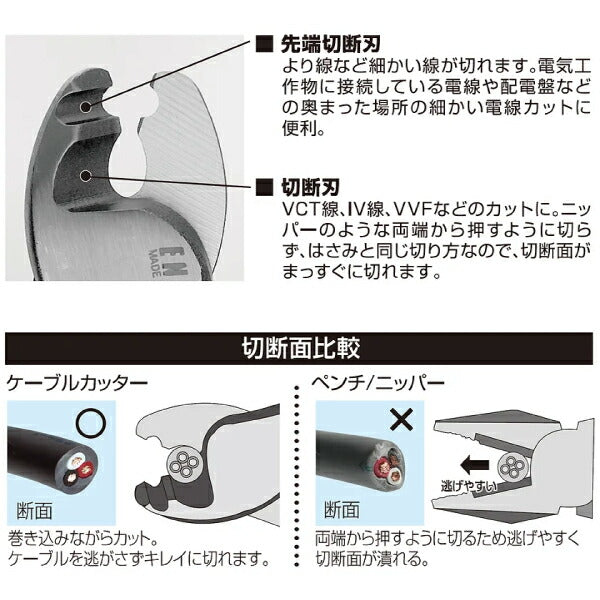 ENGINEER PK-51 ケーブルカッター エンジニア