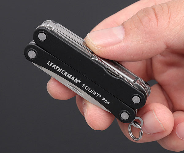 廃盤] LEATHERMAN PS4-BK マルチツール SQUIRT PS4 Black スクォート