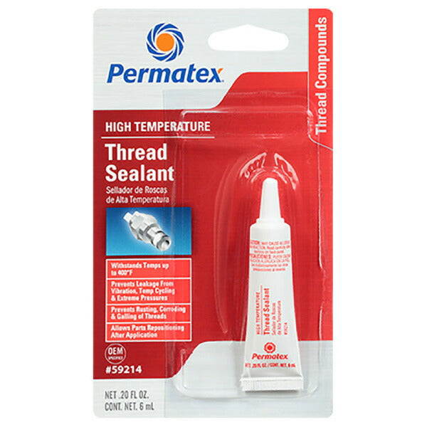 パーマテックス 一般継手用耐スレッドシーラント 白 6ml PTX59214 Permatex シール剤 配管