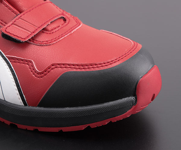 【PBドライバー 特典付き】PUMA RIDER 2.0 RED MID ライダー 2.0・レッド・ミッド No.63.354.0 25.0cm プーマ 安全靴 おしゃれ かっこいい 作業靴 スニーカー