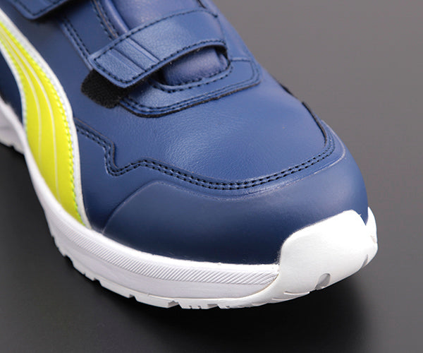 【PBドライバー 特典付き】PUMA RIDER 2.0 BLUE MID ライダー 2.0・ブルー・ミッド No.63.355.0 25.5cm プーマ 安全靴 おしゃれ かっこいい 作業靴 スニーカー