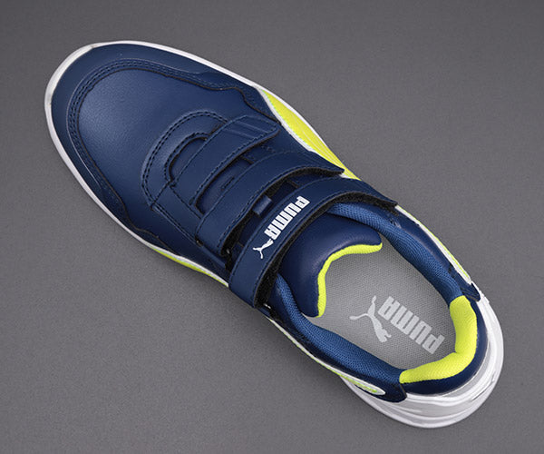 【PBドライバー 特典付き】PUMA RIDER 2.0 BLUE LOW ライダー 2.0・ブルー・ロー No.64.242.0 28.0cm プーマ 安全靴 おしゃれ かっこいい 作業靴 スニーカー