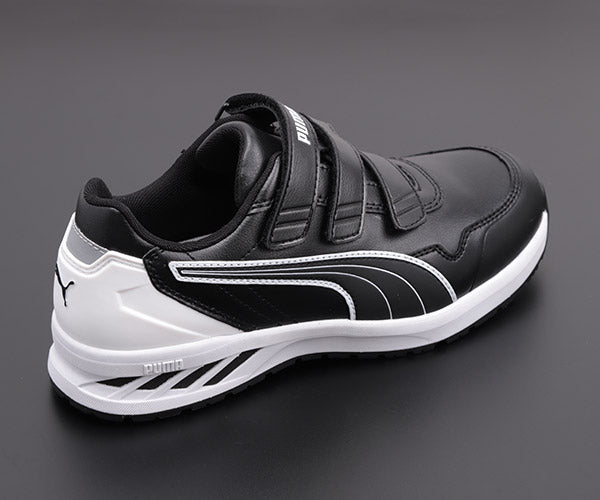【PBドライバー 特典付き】PUMA RIDER 2.0 BLACK LOW ライダー 2.0・ブラック・ロー No.64.243.0 26.0cm  プーマ 安全靴 おしゃれ かっこいい 作業靴 スニーカー