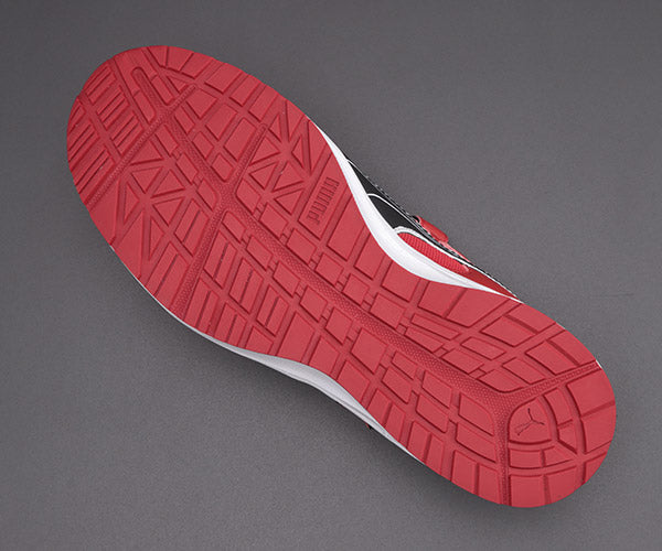 【PBドライバー 特典付き】PUMA SPRINT 2.0 RED LOW スプリント 2.0・レッド・ロー No.64.328.0 25.0cm プーマ 安全靴 おしゃれ かっこいい 作業靴 スニーカー
