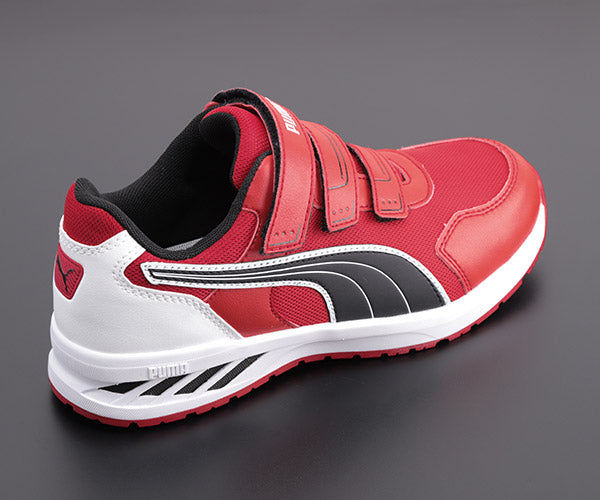 【PBドライバー 特典付き】PUMA SPRINT 2.0 RED LOW スプリント 2.0・レッド・ロー No.64.328.0 25.5cm プーマ 安全靴 おしゃれ かっこいい 作業靴 スニーカー