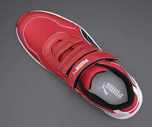 【PBドライバー 特典付き】PUMA SPRINT 2.0 RED LOW スプリント 2.0・レッド・ロー No.64.328.0 26.0cm プーマ 安全靴 おしゃれ かっこいい 作業靴 スニーカー