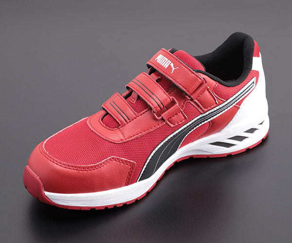 【PBドライバー 特典付き】PUMA SPRINT 2.0 RED LOW スプリント 2.0・レッド・ロー No.64.328.0 27.0cm プーマ 安全靴 おしゃれ かっこいい 作業靴 スニーカー