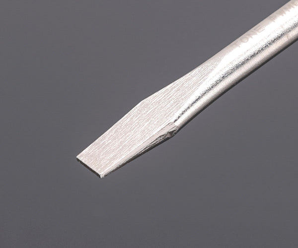 TONE 木柄ドライバー スベランドライバー(貫通) 軸長75mm 全長167mm (PWMD-075)(4953488409628) トネ