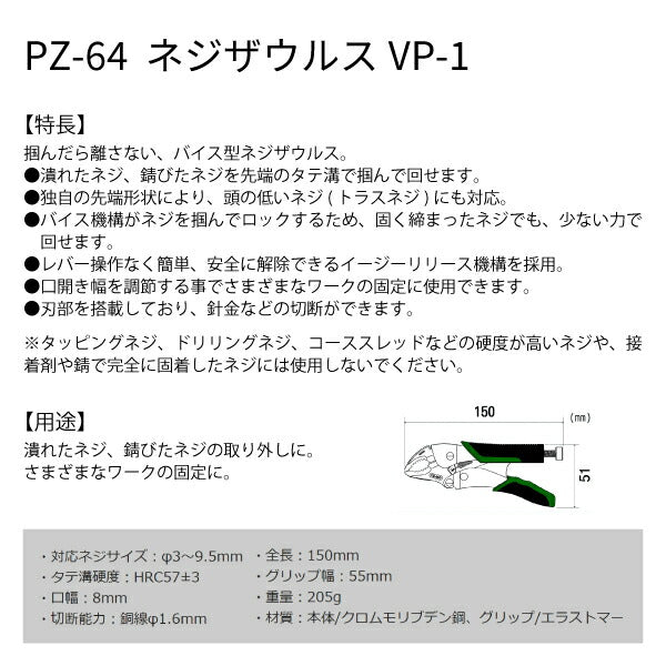 ENGINEER PZ-64 進化系ネジザウルス バイスザウルス エンジニア ネジ
