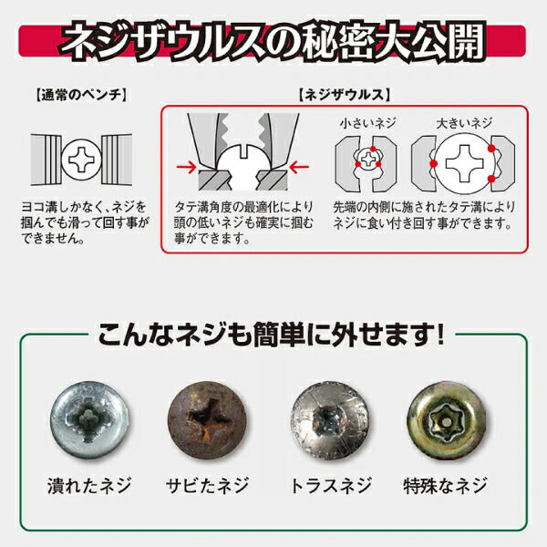 エンジニア プライヤー ネジザウルスVP-2 (PZ-65) (4989833039684