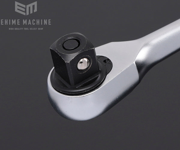 TONE コンパクトラチェットハンドル 差込角9.5mm (RH3CH)(4953488303896) トネ
