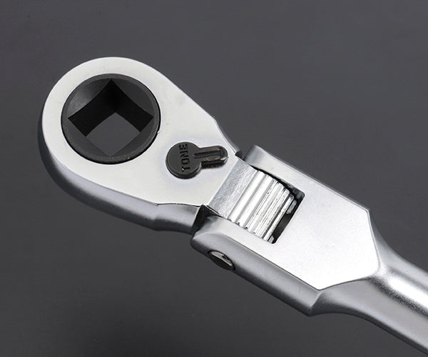 TONE 首振ラチェットハンドル 凹タイプ 差込角12.7mm (RH4FB)(4953488390742) トネ