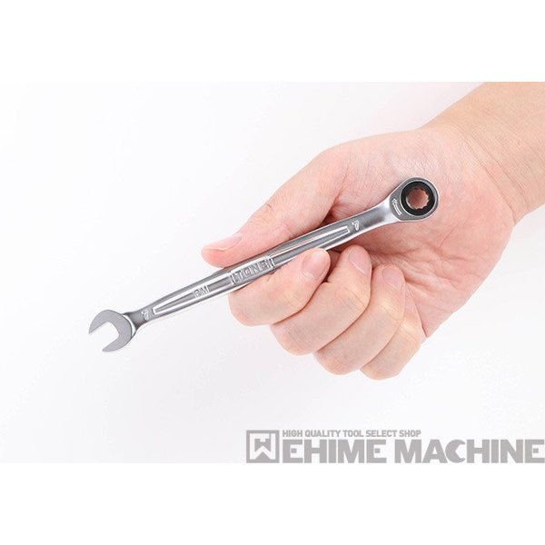TONE ラチェットめがねレンチ 7mm rm-07【エヒメマシン】