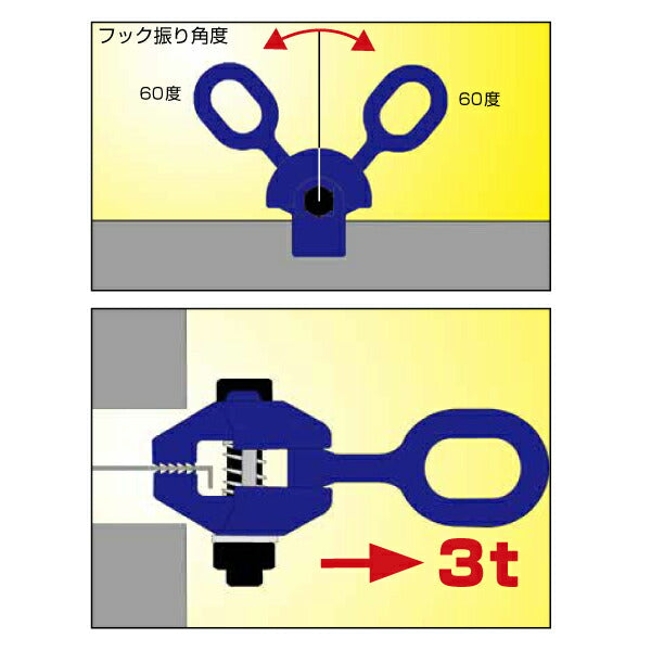 HASCO スイブルクランプB RP-40B ハスコー 工具 自動車