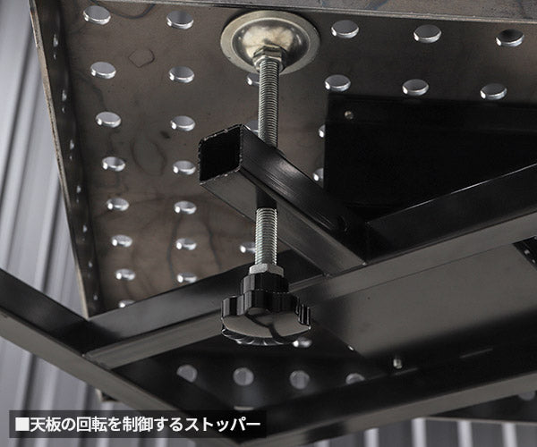 [メーカー直送品]  SUZUKID レボ360 回転式溶接作業台 専用クランプ2個付 RV-360 スズキッド スター電器 工具 溶接 テーブル 道具