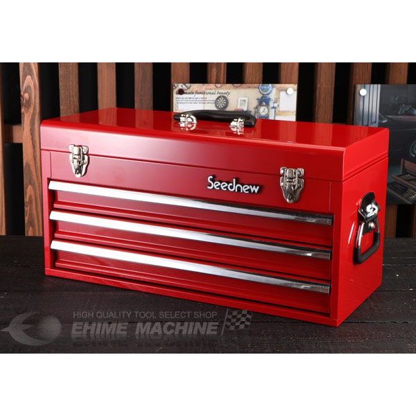 SEEDNEW シーズニュー 12.7sq. ツールセット 46点（レッド） S-46413