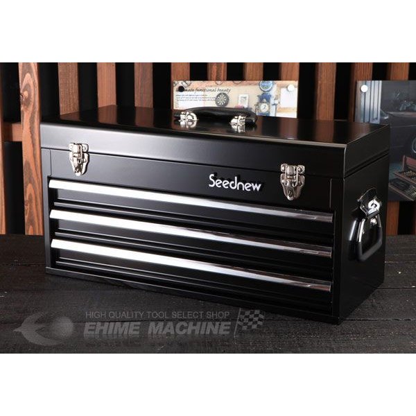 SEEDNEW シーズニュー 12.7sq. ツールセット 46点（ブラック） S-46413BL