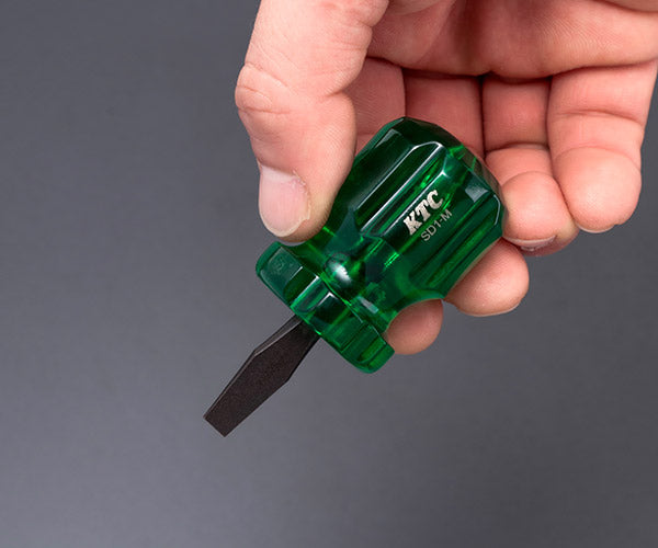 KTC 樹脂柄スタッビドライバーマイナス SD1-M