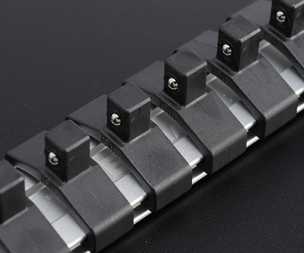 TONE ソケットホルダー(アルミタイプ) 差込角6.35mm 差込数10 (SH1210)(4953488303964) トネ