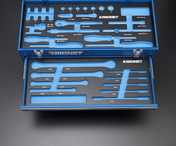 SIGNET ツールボックス マットブルー SIG54398 シグネット 青 工具箱 整理 収納 ツールボックス