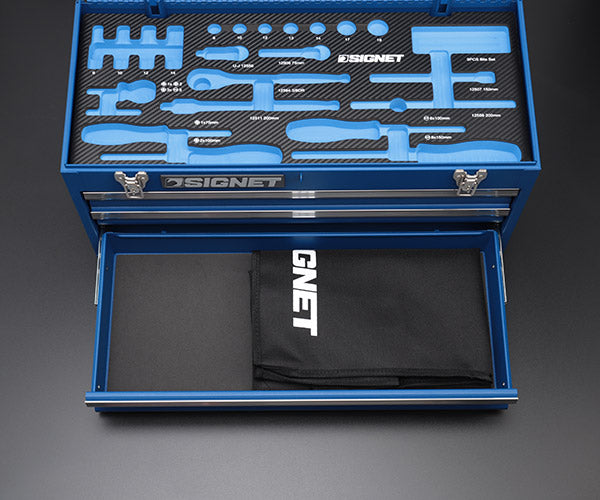SIGNET ツールボックス マットブルー SIG54398 シグネット 青 工具箱 整理 収納 ツールボックス