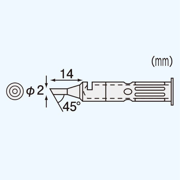 ENGINEER SK-44 SKM-40用半田コテチップ エンジニア