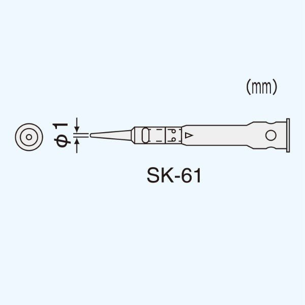 ENGINEER SK-61 SK-60シリーズ用半田コテチップ エンジニア