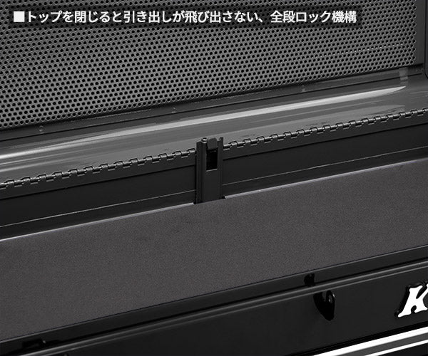 KTC 工具箱・ツールチェスト ブラック skx0213bk【エヒメマシン】