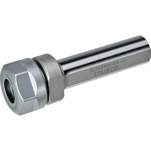 TRUSCO NC旋盤用ストレートシャンクコレットホルダ ERコレットホルダSL型(メトリック) シャンク径20 全長103 ER16用 SL20ER16070 トラスコ