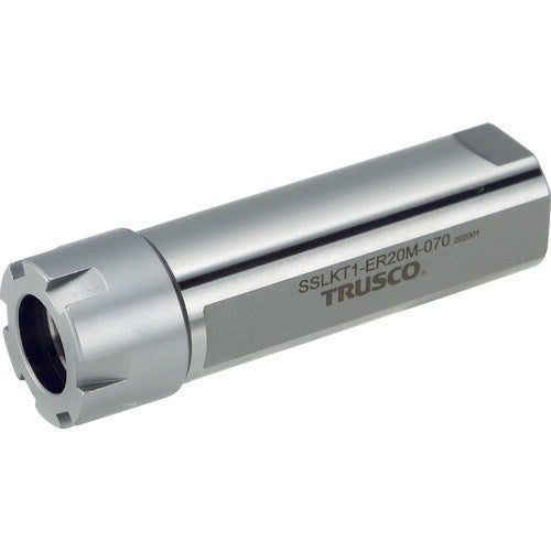 TRUSCO NC旋盤用ストレートシャンクコレットホルダ ERMクーラント用コレットホルダSSLKT型(メトリック) シャンク径25 全長128 ER16用 SSLKT25ER16M105 トラスコ