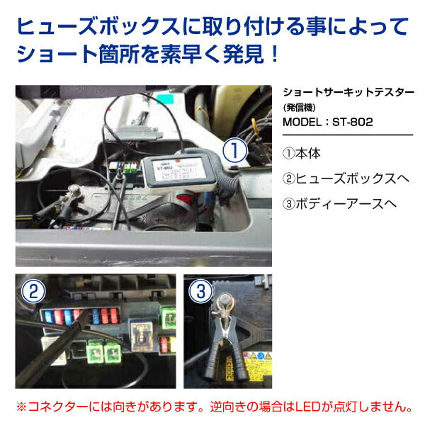 HASCO ハスコー ショートサーキットテスター(発信機) ST-802