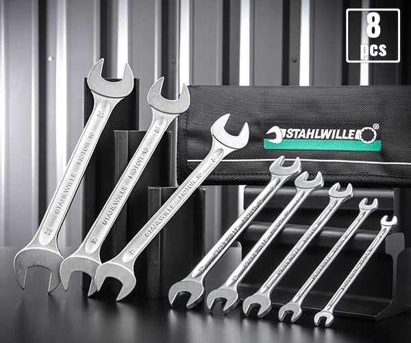 日本正規品 スタビレー 両口スパナセット  (10/8)(4018754080458) STAHLWILLE