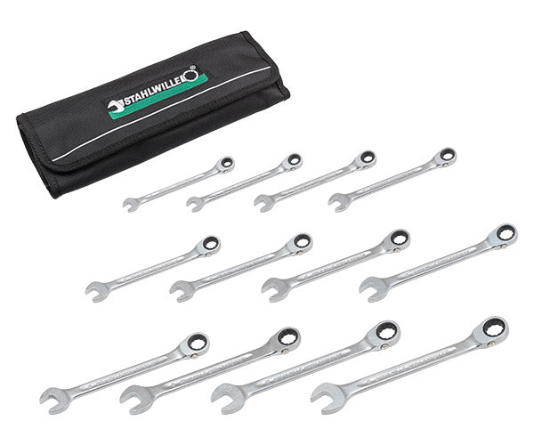 日本正規品 スタビレー ラチェットコンビネーションレンチセット  (17/12)(4018754239313) STAHLWILLE