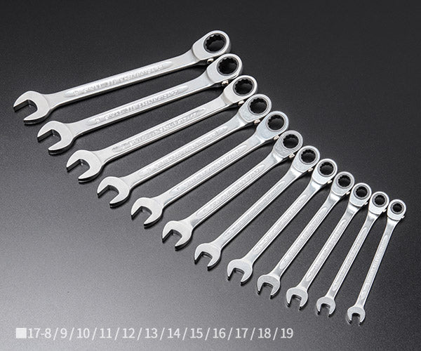 日本正規品 スタビレー ラチェットコンビネーションレンチセット  (17/12)(4018754239313) STAHLWILLE