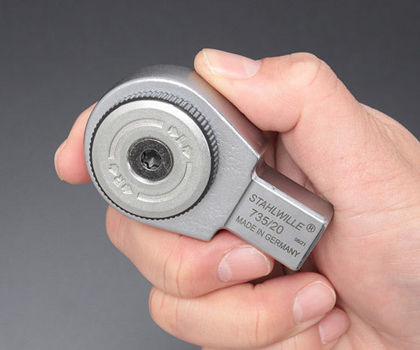 【エクストラセール】日本正規品 スタビレー トルクレンチ差替ラチェットヘッド 1/2SQ ジョイント14×18mm 60ギア 730シリーズ用 (735/20) (4018754034536) STAHLWILLE