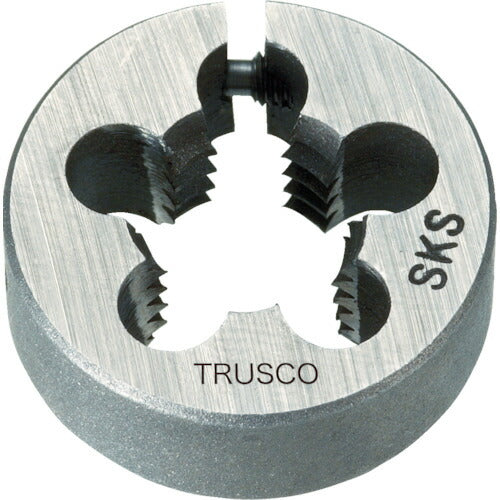 TRUSCO 丸ダイス 25径 ユニファイネジ 5/16UNF24 (SKS) T25D516UNF24 トラスコ