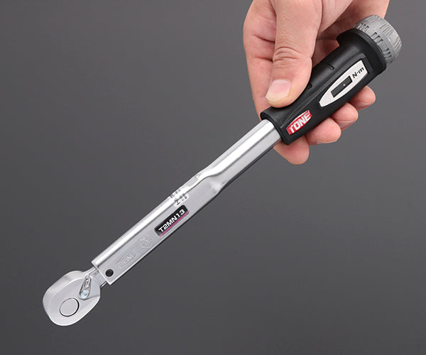 TONE トルクレンチ 13N 新品未使用 TONE プレセット形トルクレンチ(ダイレクトセットタイプ) 校正証明書付