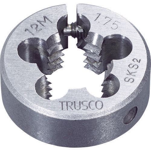 TRUSCO 丸ダイス 38径 M12X1.25 (SKS) T38D12X1.25 トラスコ