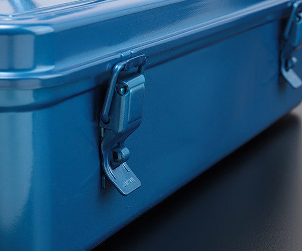 TRUSCO トラスコ トランク型工具箱 431x222x162 ブルー TB-412