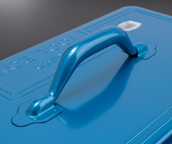 TRUSCO トラスコ トランク型工具箱 431x222x162 ブルー TB-412