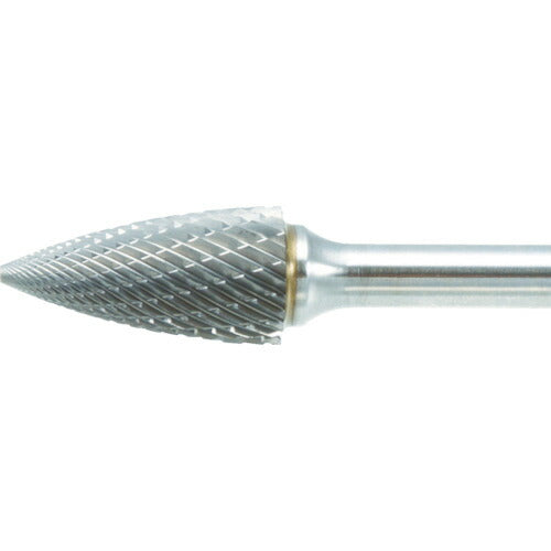 TRUSCO 超硬バー トンガリ型 Φ9.5X刃長19X軸6 ロング ダブル TB4C095L150 トラスコ