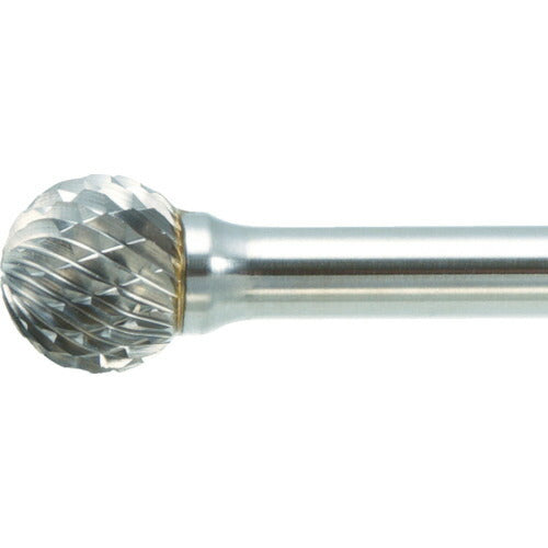 TRUSCO 超硬バー 球型 Φ9.5X刃長8.0X軸6 ロング ダブルカット TB8C095L150 トラスコ