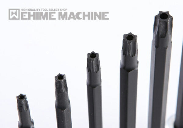 KTC ロングT型いじり止めトルクスビットソケットセット 8個組 KTC ロングT型いじり止めトルクスビットソケットセット 8個組